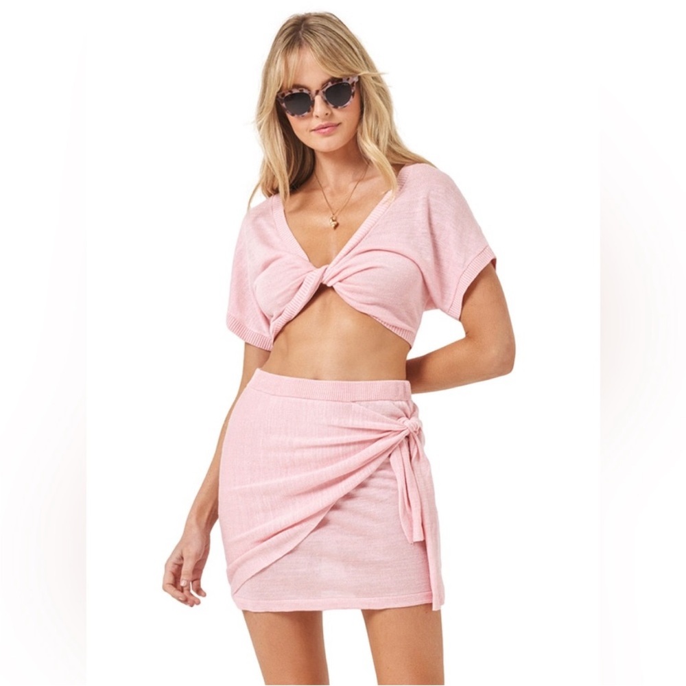 L*Space Linen Blend Vagabond Cover-Up Set
